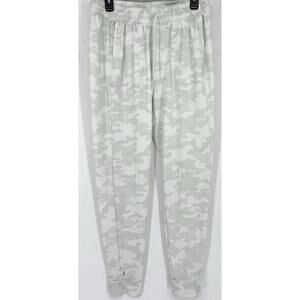 NOBULL Joggers Mens Medium White Camo Elastic Waist Athletic Gym Training